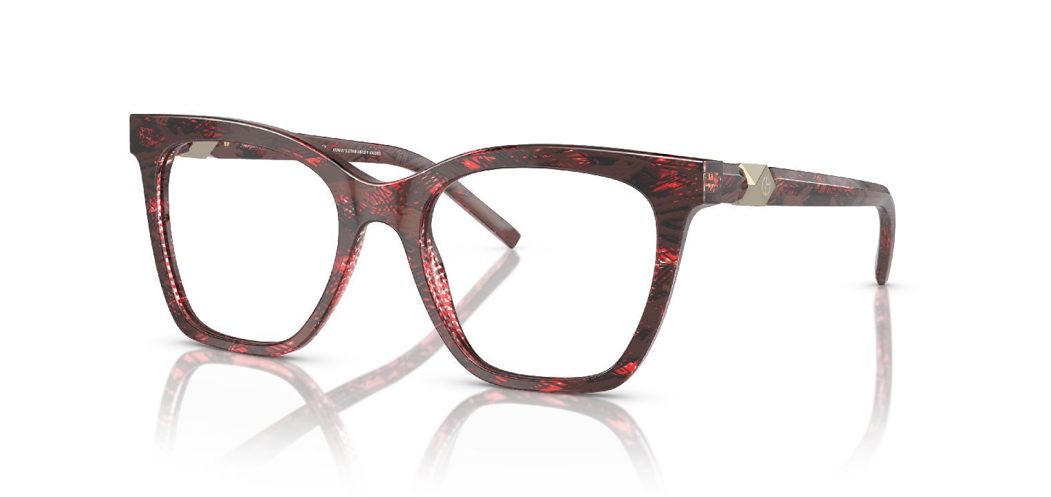 Giorgio Armani Schmetterling Brillen 0AR7238 Rot für Dame