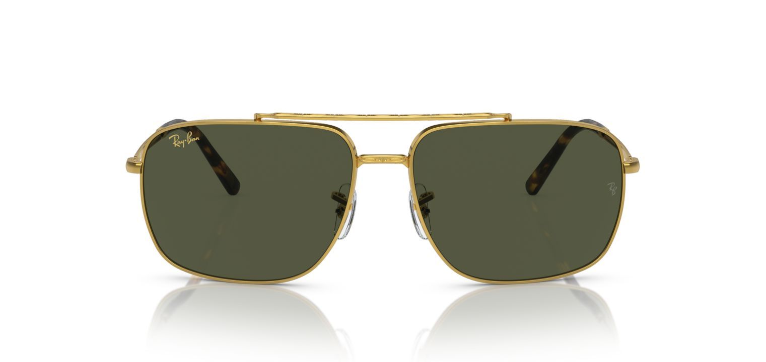 Ray-Ban Quadratisch Sonnenbrillen 0RB3796 Gold für Herr-Dame