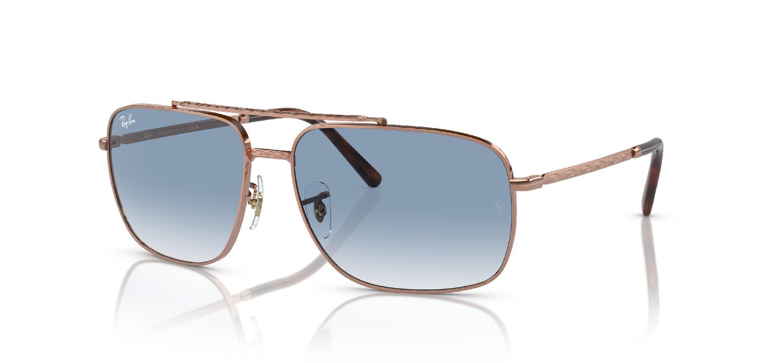 Ray-Ban Quadratisch Sonnenbrillen 0RB3796 Rosa für Damen/Herren