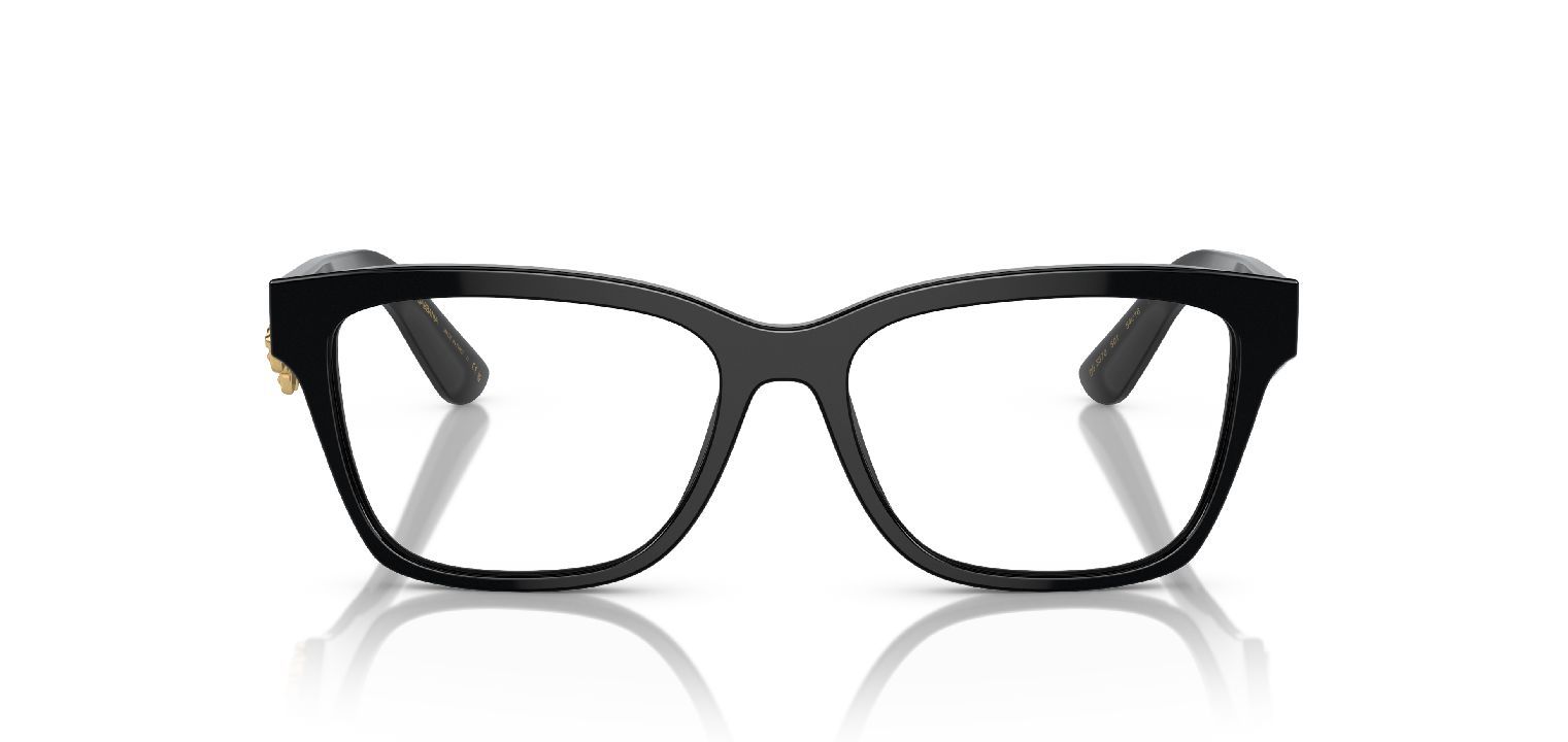 Dolce & Gabbana Rechteckig Brillen 0DG3370 Schwarz für Dame
