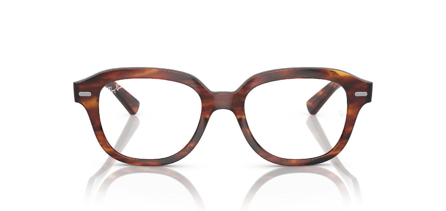 Ray-Ban Quadratisch Brillen 0RX7215 Schildpatt für Herr-Dame