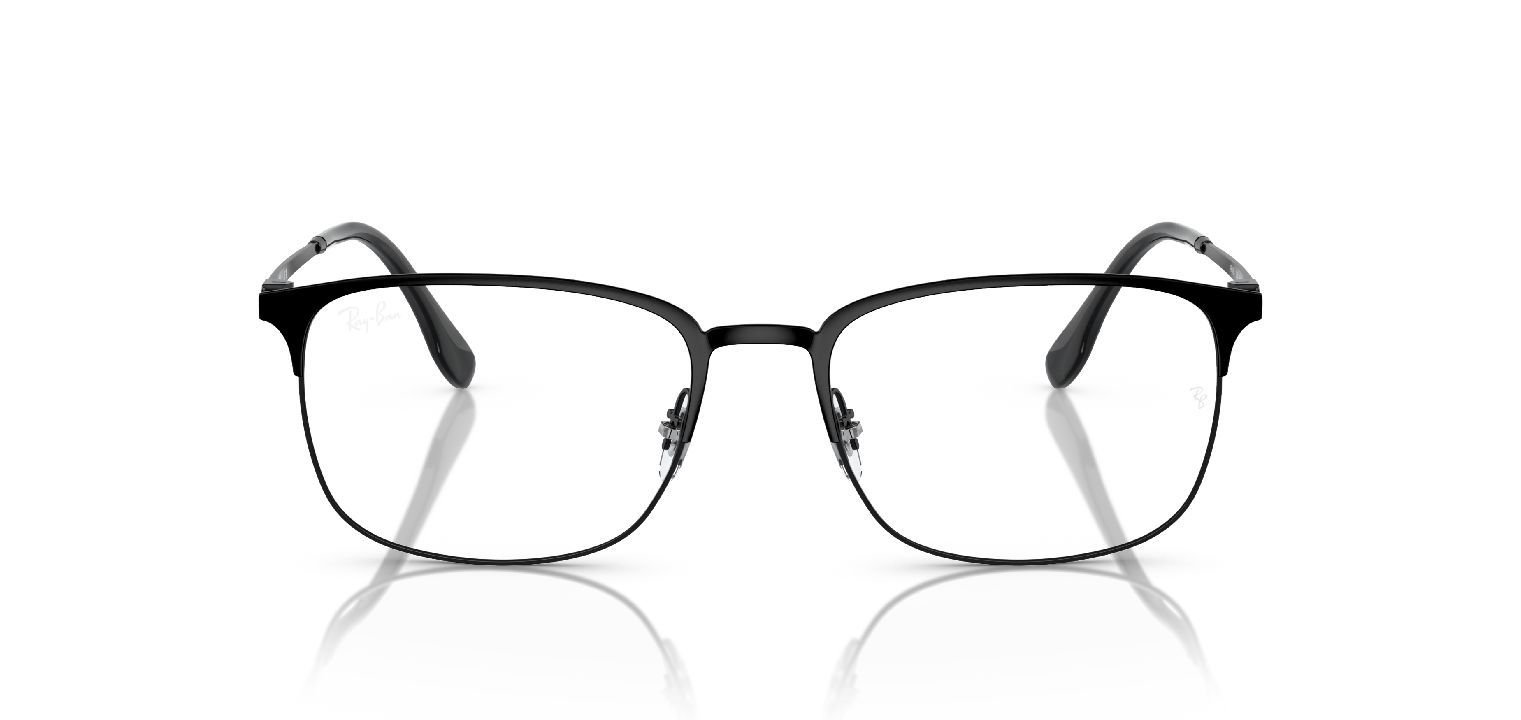 Lunettes de vue Ray-Ban Carré 0RX6494 Noir pour Homme-Femme