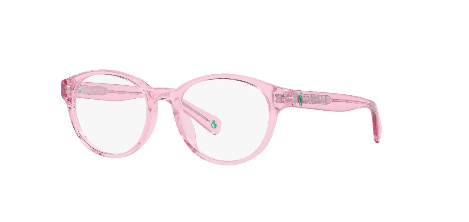 Polo Prep Rund Brillen 0PP8546U Rosa für Dame
