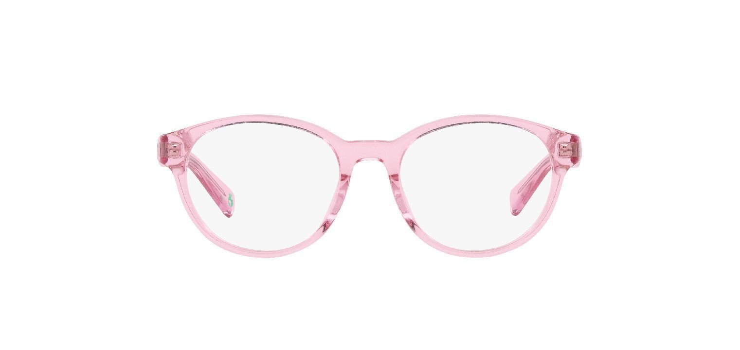 Polo Prep Rund Brillen 0PP8546U Rosa für Dame