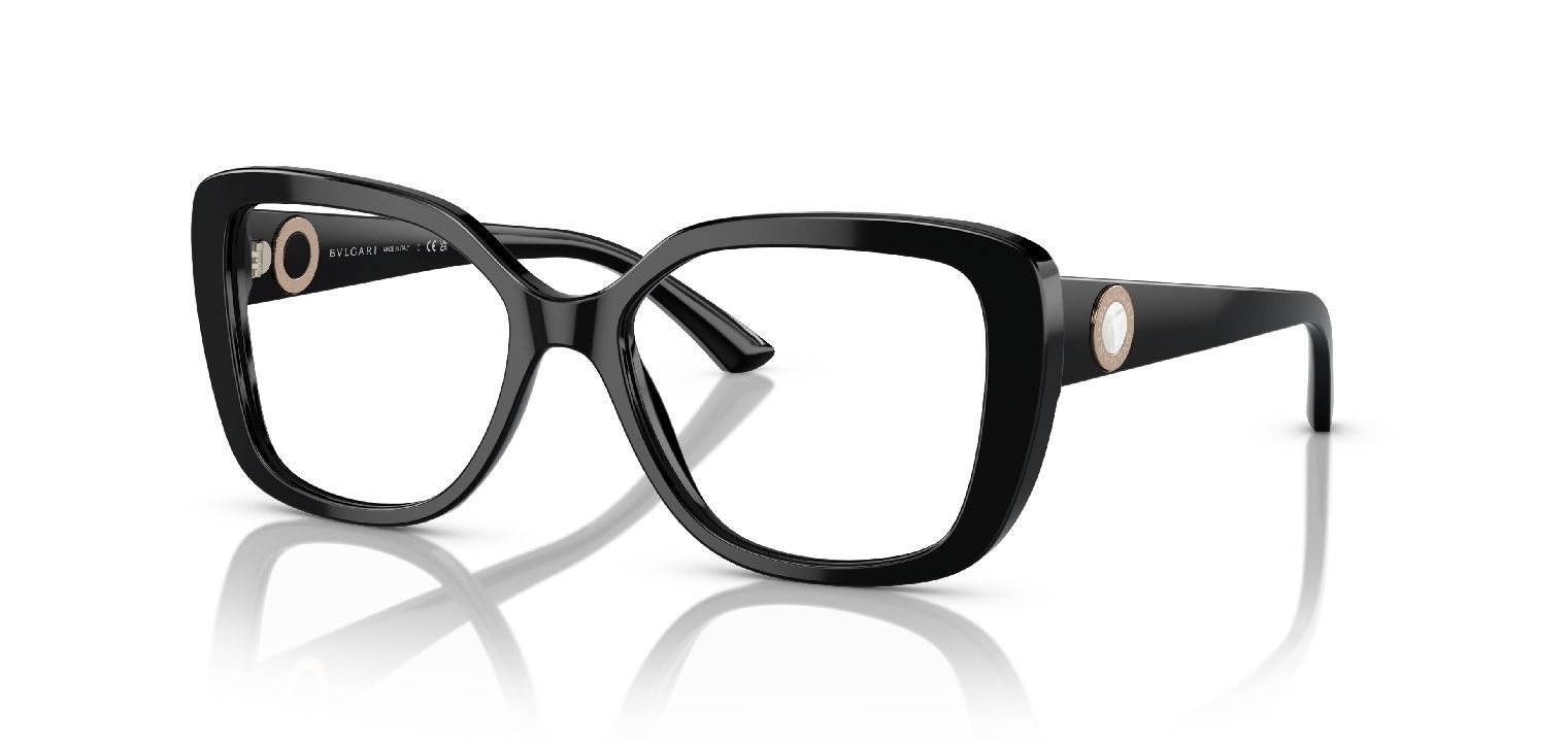 Bvlgari Rechteckig Brillen 0BV4220 Schwarz für Dame