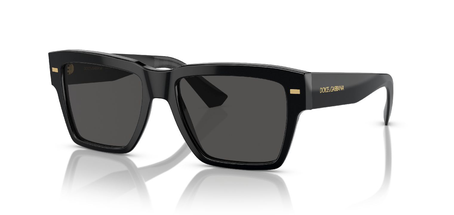 Lunettes de soleil Dolce & Gabbana Carré 0DG4431 Noir pour Homme