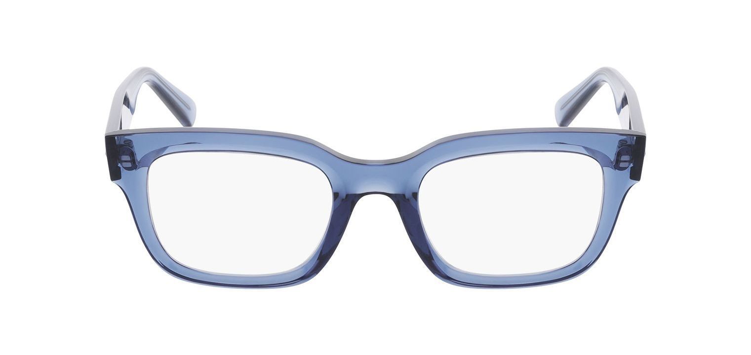 Ray-Ban Rechteckig Brillen 0RX7217 Blau für Damen/Herren