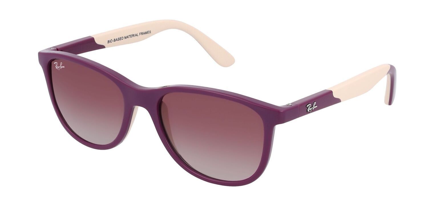 Lunettes de soleil Ray-Ban Carré 0RJ9077S Violet pour Enfant