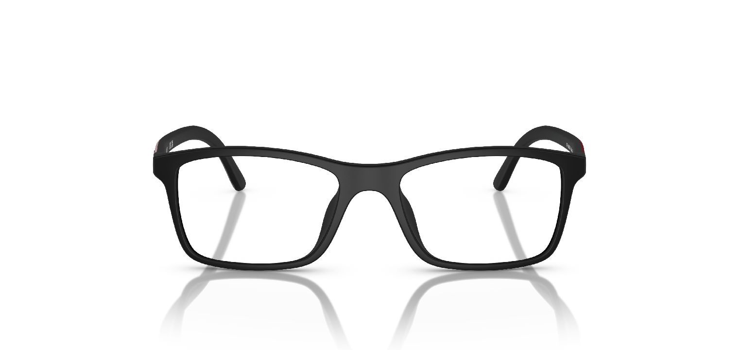 Polo Prep Rechteckig Brillen 0PP9506U Schwarz für Kinder