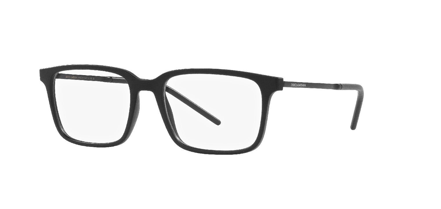 Lunettes de vue Dolce & Gabbana Rectangle 0DG5099 Noir pour Homme