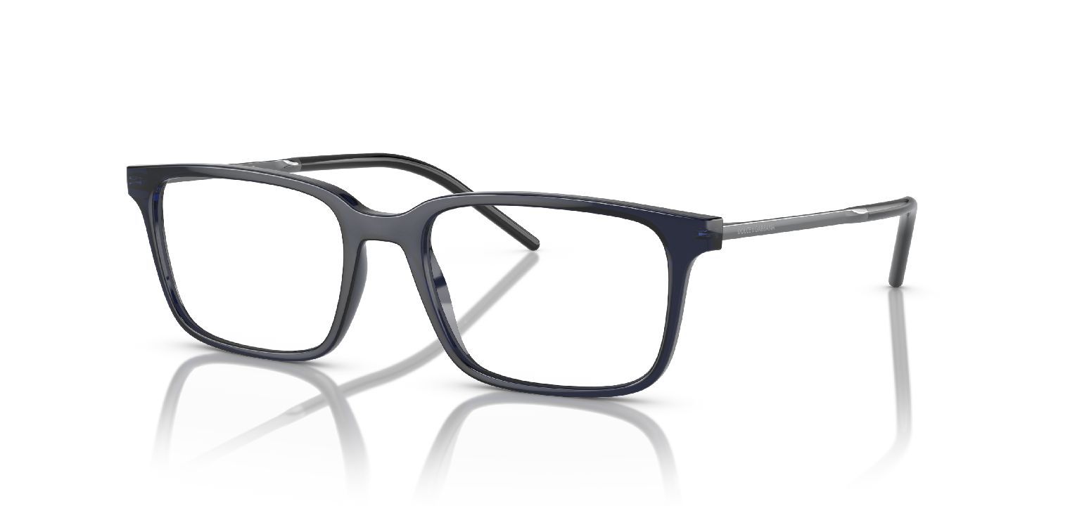 Lunettes de vue Dolce & Gabbana Rectangle 0DG5099 Bleu pour Homme