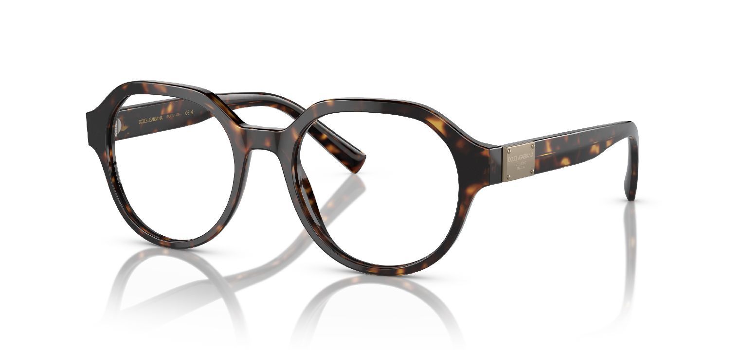 Lunettes de vue Dolce Gabbana Ronde 0DG3367 Ecaille pour Homme Visilab
