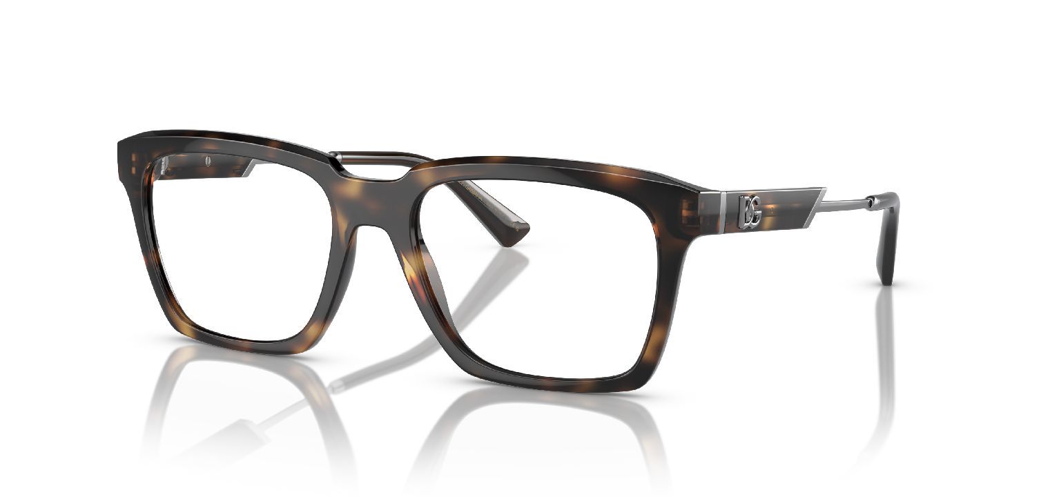 Dolce & Gabbana Rechteckig Brillen 0DG5104 Schildpatt für Herren