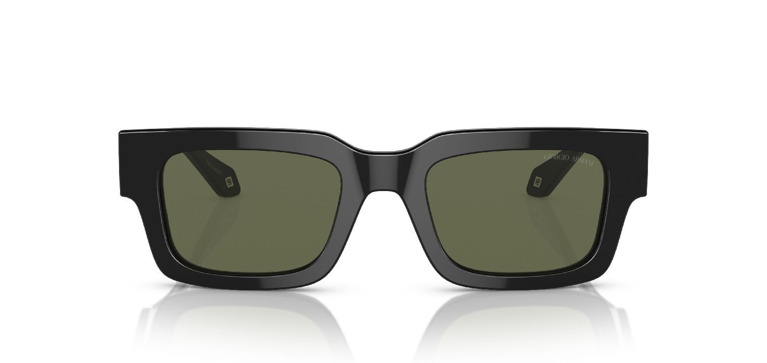 Giorgio Armani Rechteckig Sonnenbrillen 0AR8184U Schwarz für Herren