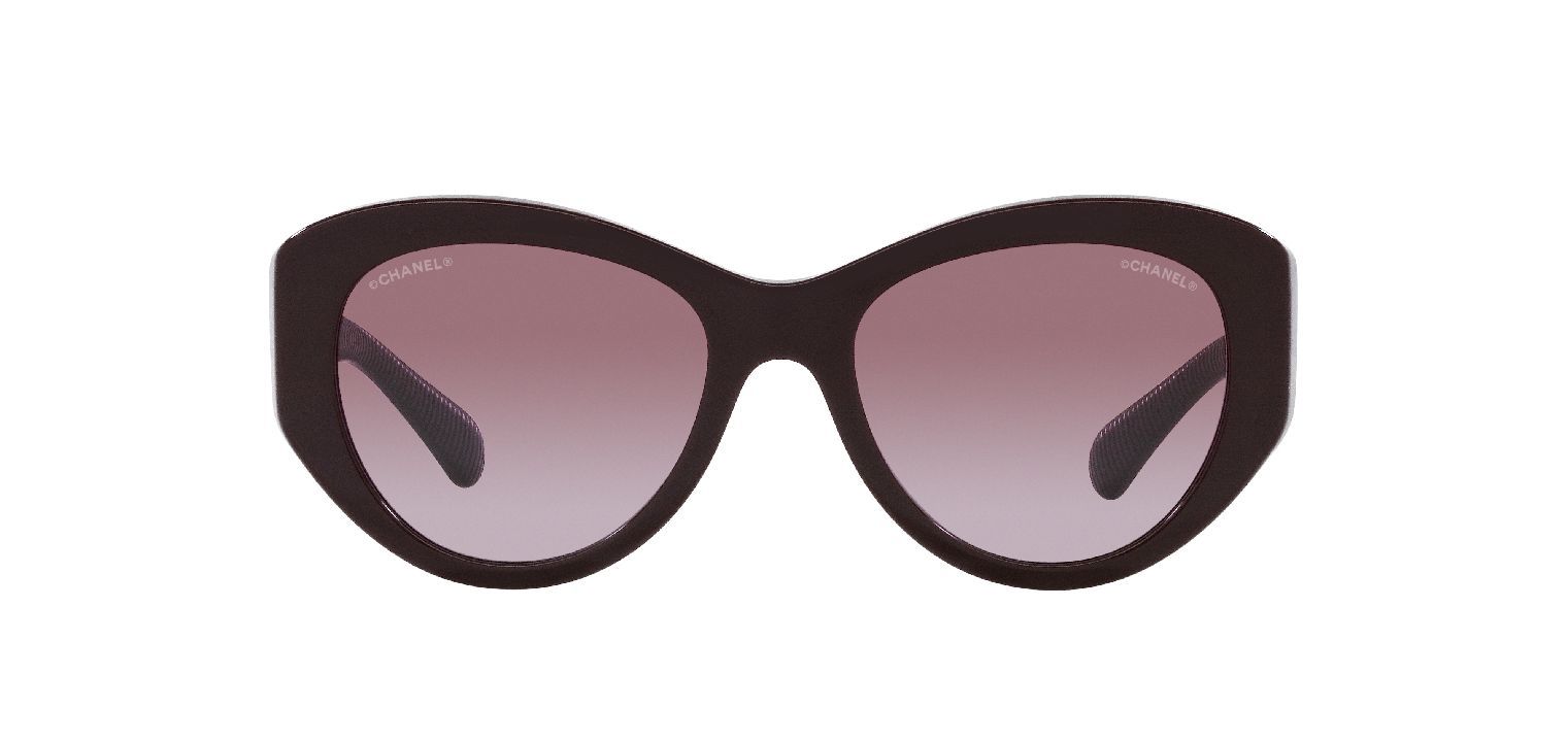 Chanel Oval Sonnenbrillen 0CH5492 Rot für Dame