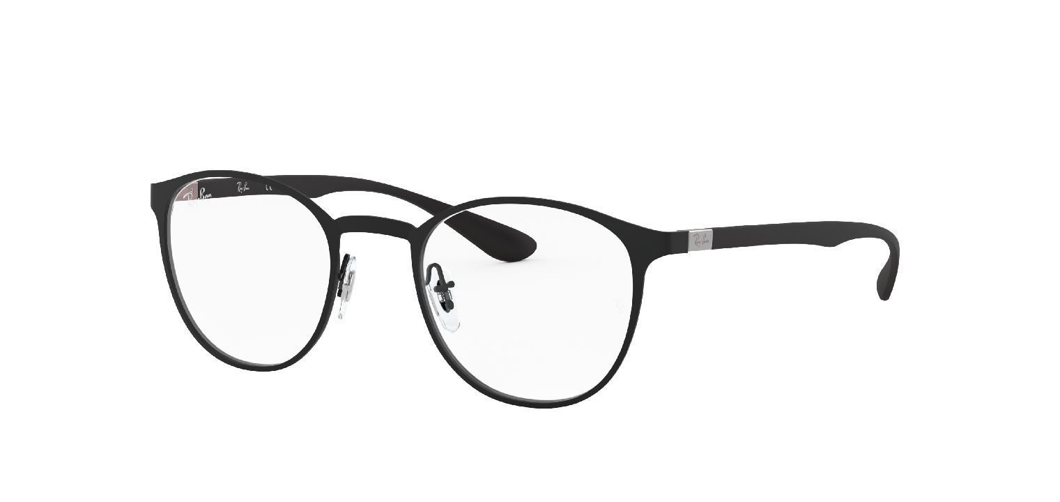 Ray-Ban Rund Brillen 0RX6355 Grau für Damen/Herren