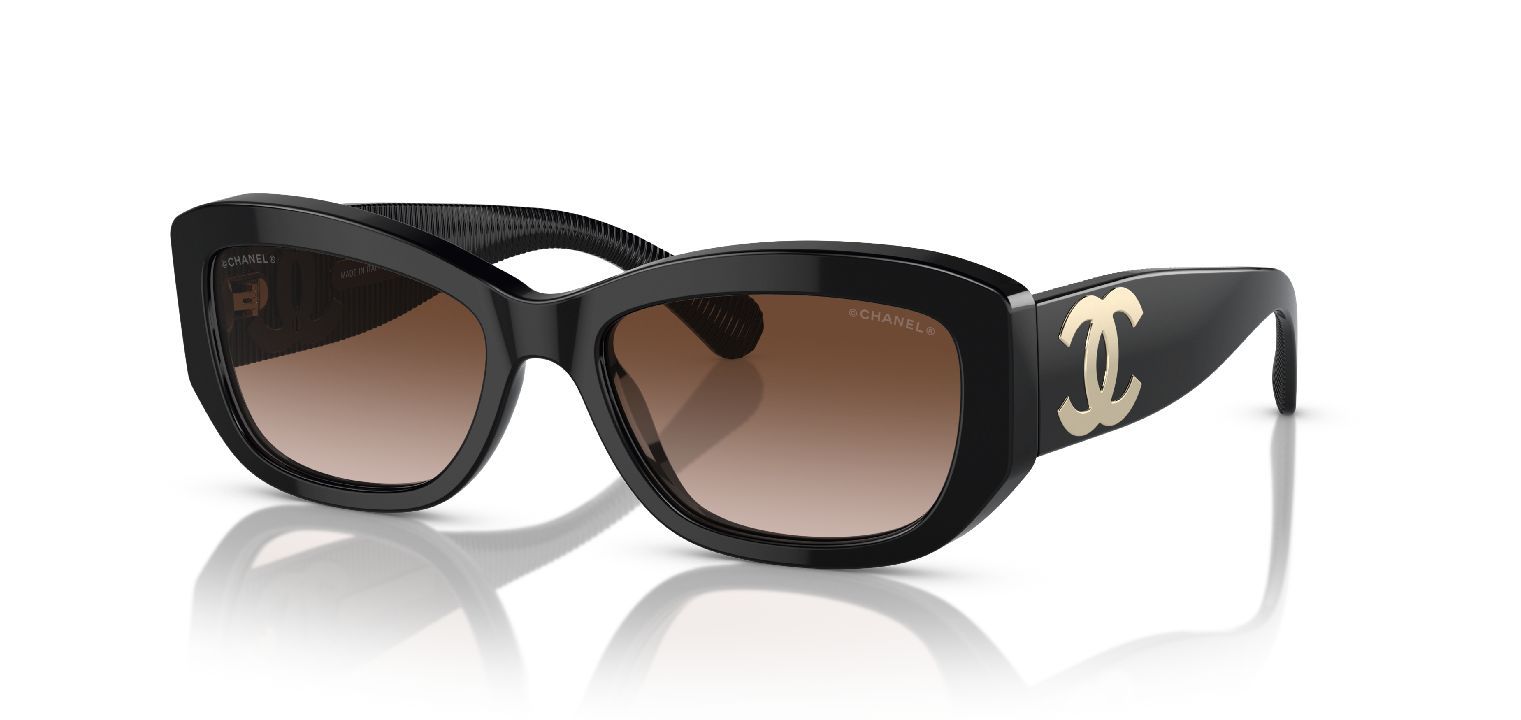 Lunettes de soleil Chanel Carré 0CH5493 Noir pour Femme