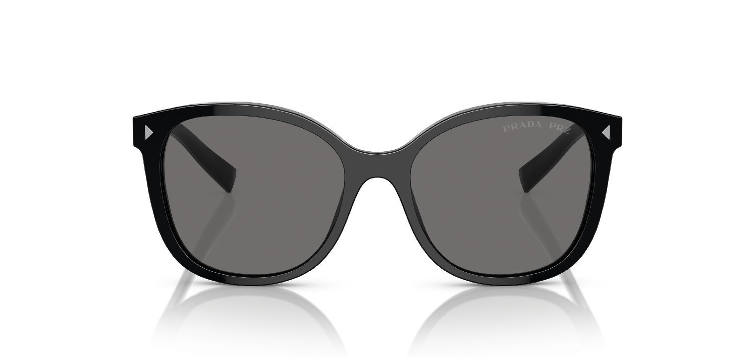 Prada Carré Sunglasses 0PR 22ZS Black for Woman