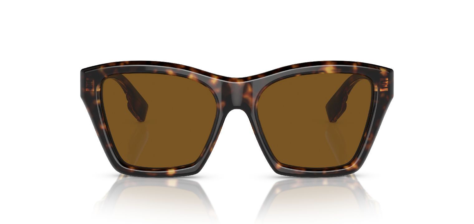 Burberry Quadratisch Sonnenbrillen 0BE4391 Schildpatt für Dame