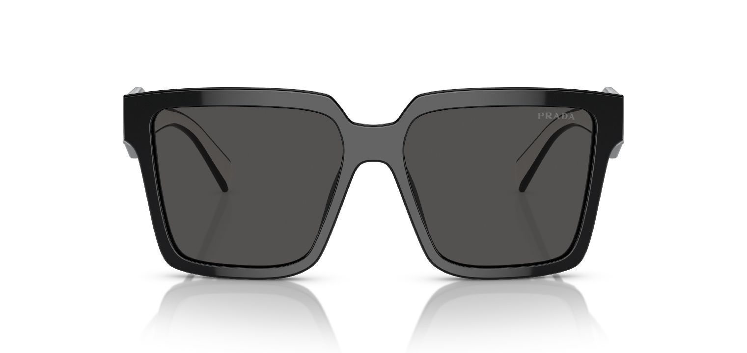 Lunette de soleil noir carré clearance