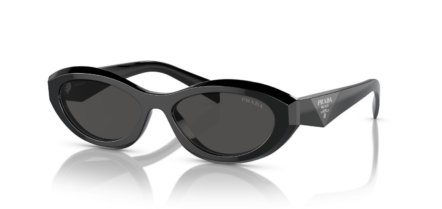 Prada Fantaisie Sunglasses 0PR 26ZS Black for Woman