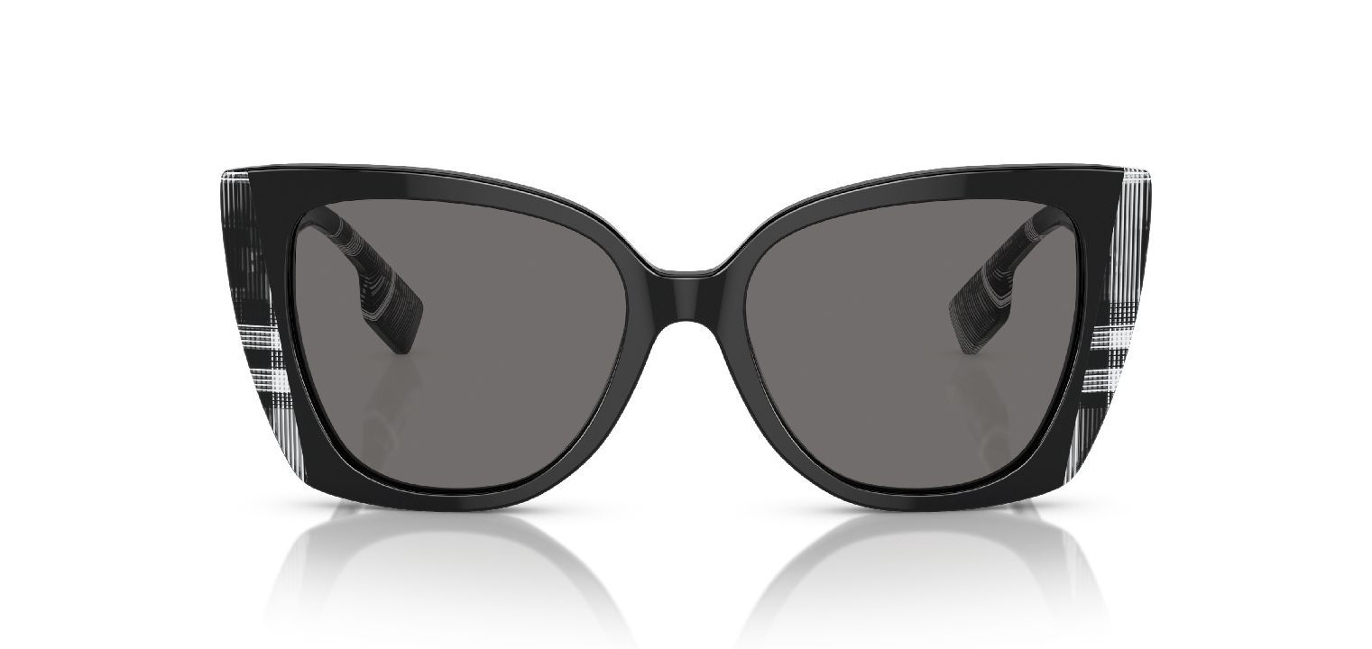 Burberry Schmetterling Sonnenbrillen 0BE4393 Schwarz für Dame