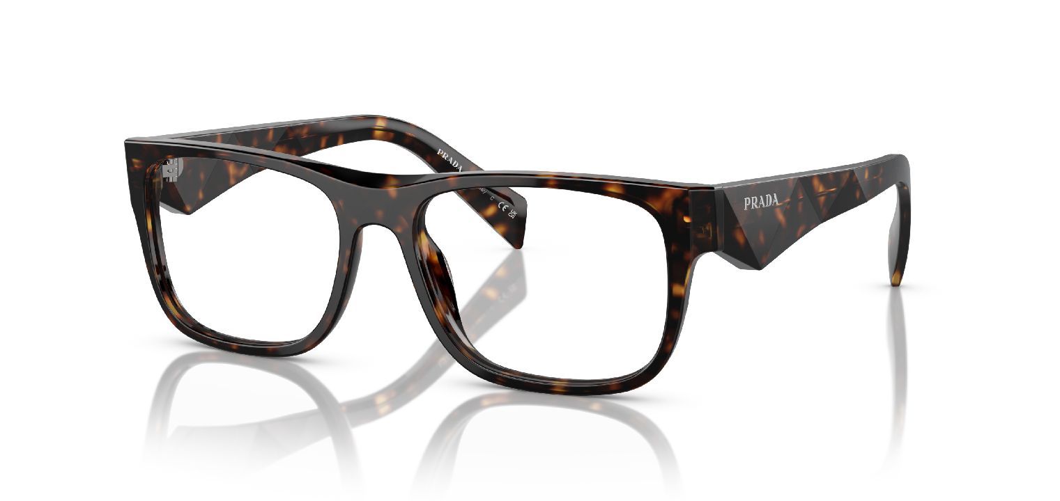Prada tortoise top shell eyeglasses
