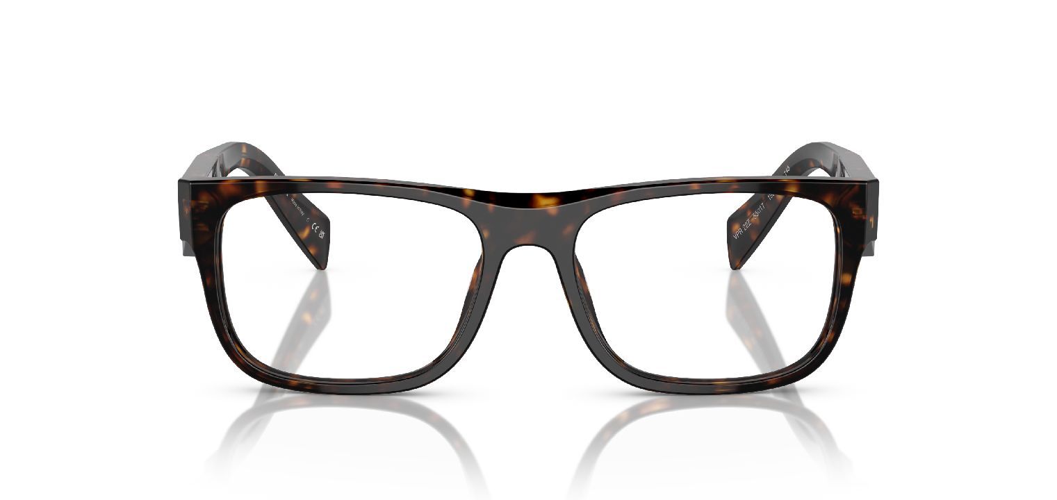 Prada Carré Eyeglasses 0PR 22ZV Tortoise shell for Man