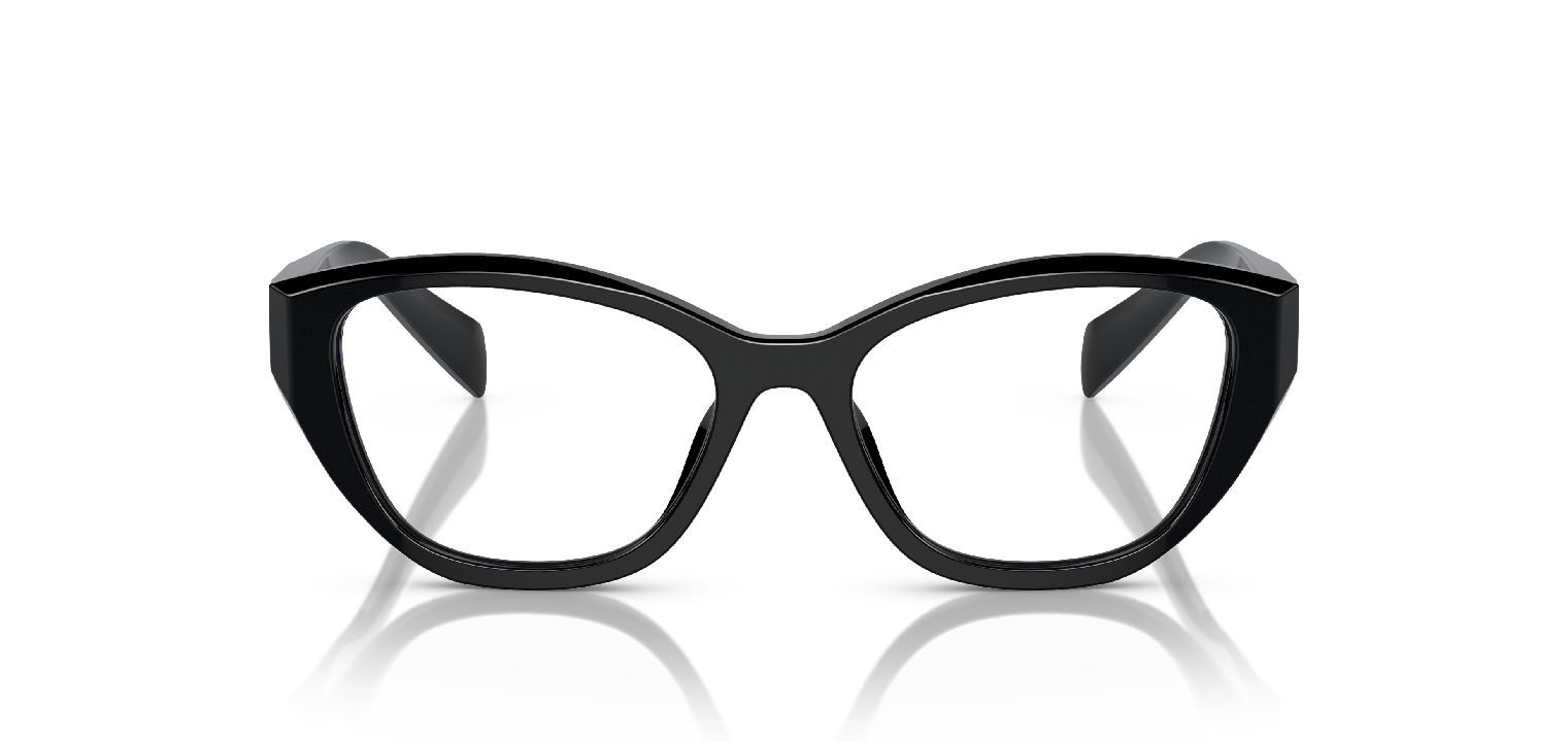 Prada Cat Eye Eyeglasses 0PR 21ZV Black for Woman