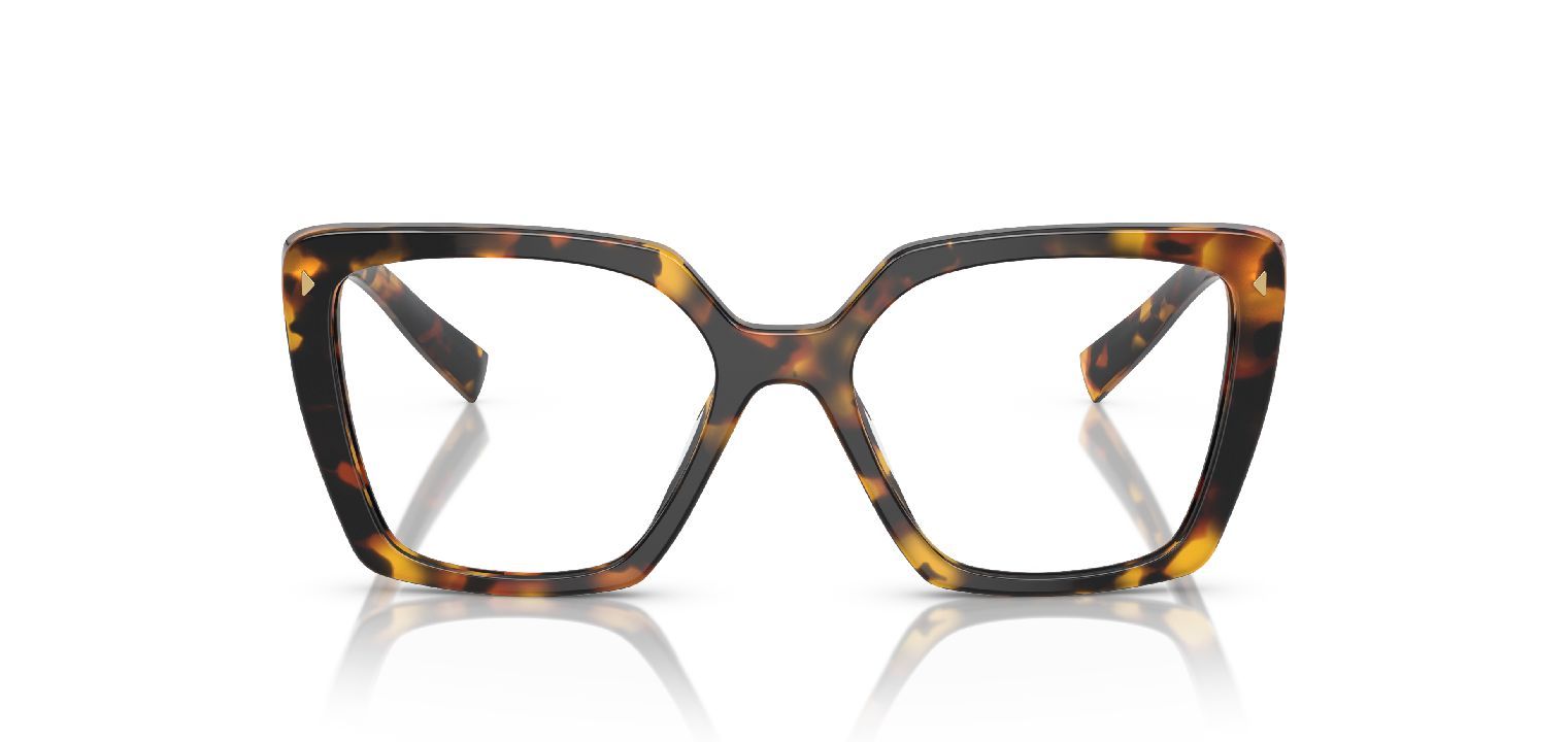 Prada Carré Eyeglasses 0PR 16ZV Tortoise shell for Woman