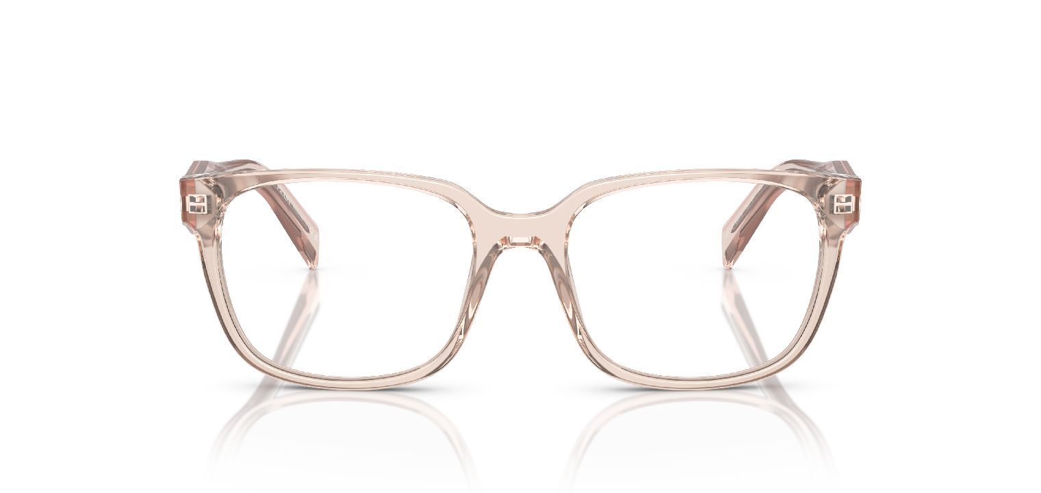 Prada Rechteckig Brillen 0PR 17ZV Rosa für Damen