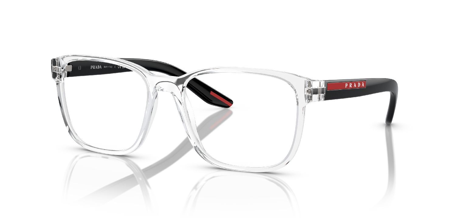 Prada Linea Rossa Carré Eyeglasses 0PS 06PV Transparent for Man