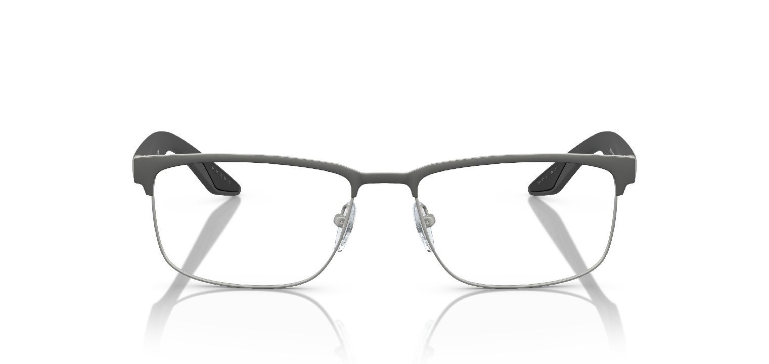 Prada Linea Rossa Rectangle Eyeglasses 0PS 51PV Grey for Man