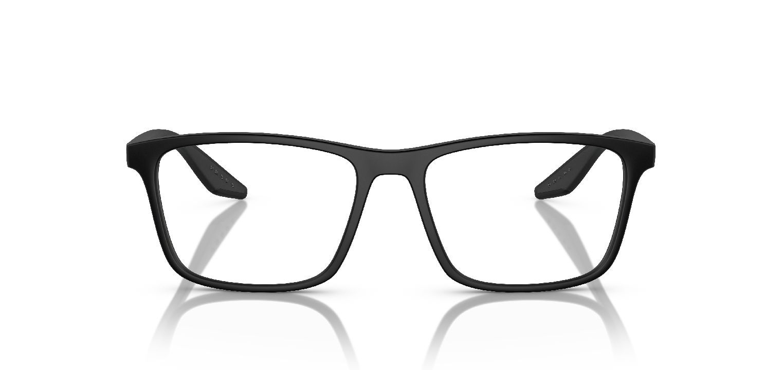 Prada Linea Rossa Carré Eyeglasses 0PS 01QV Black for Man