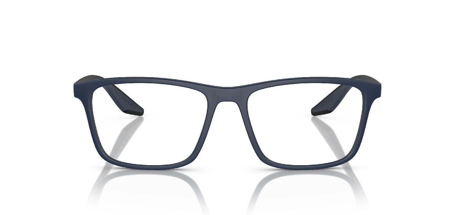 Prada Linea Rossa Carré Eyeglasses 0PS 01QV Blue for Man