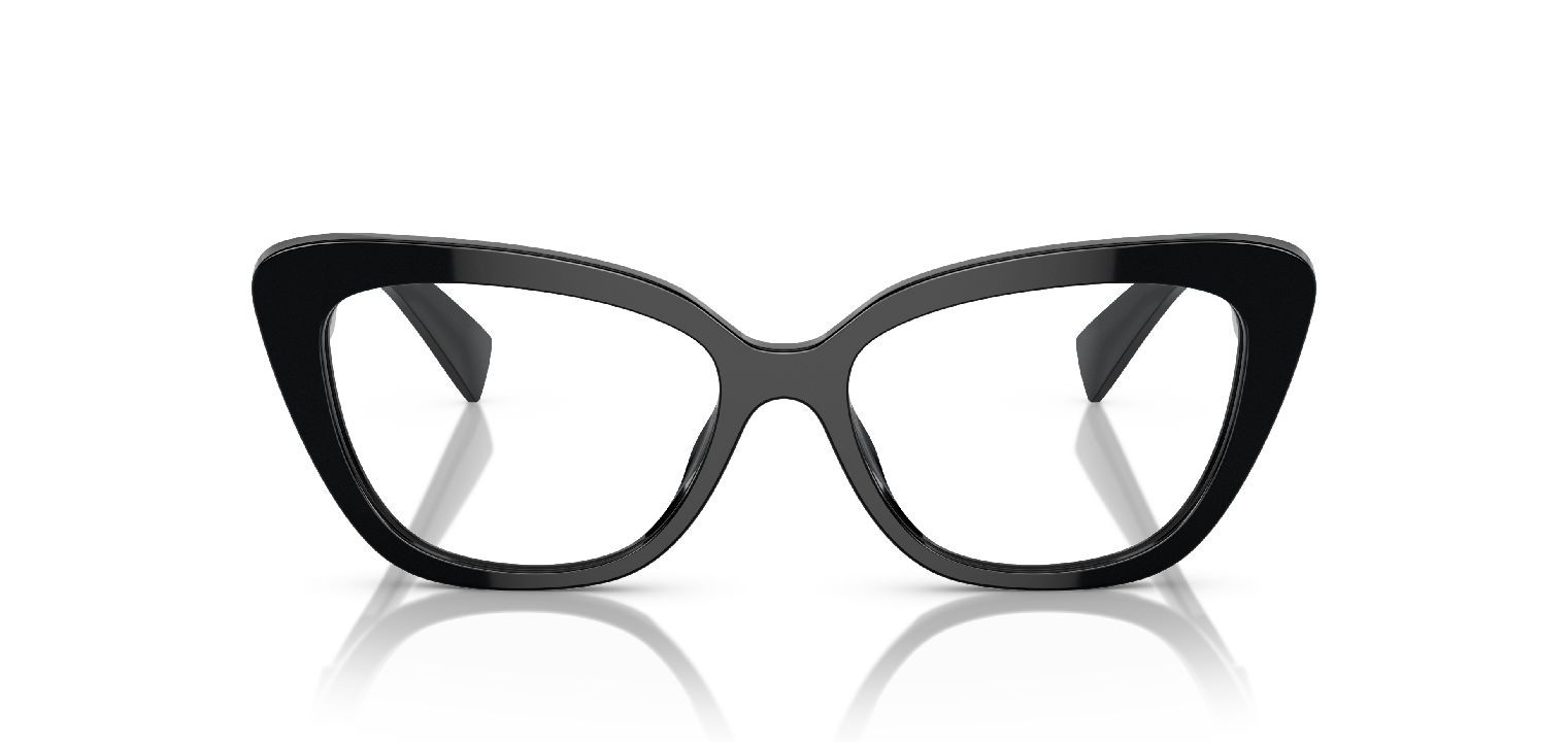 Miu Miu Schmetterling Brillen 0MU 05VV Schwarz für Dame