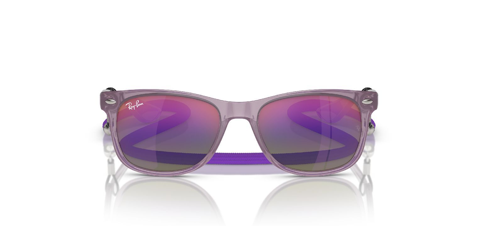 Ray-Ban Quadratisch Sonnenbrillen 0RJ9052S Weiss für Kinder