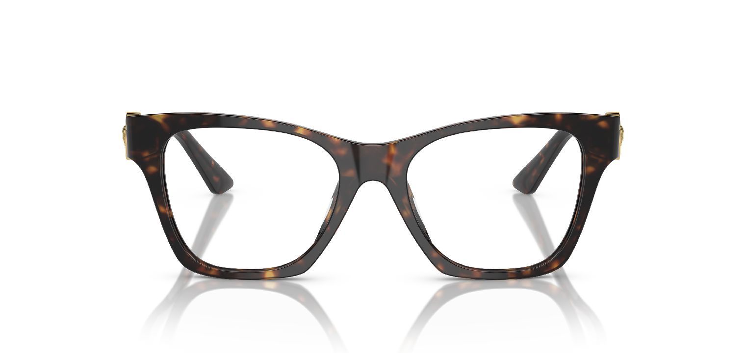 Versace Cat Eye Eyeglasses 0VE3341U Tortoise shell for Woman