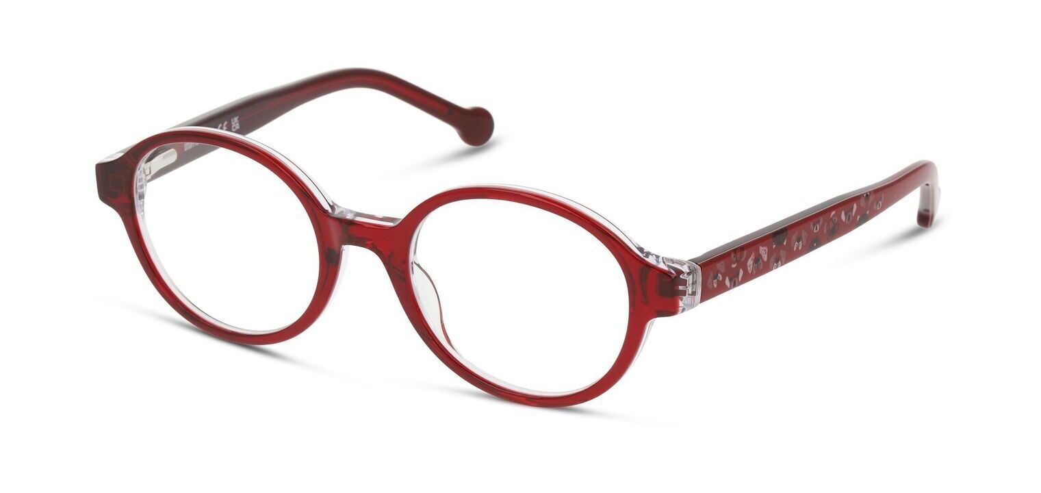 Unofficial Round Eyeglasses 0UJ3010 Red for Kid