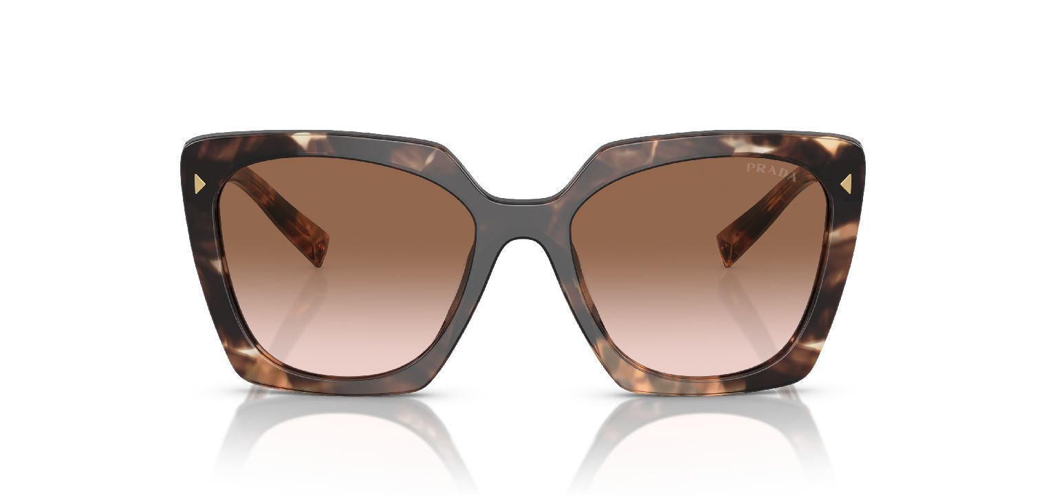 Prada Quadratisch Sonnenbrillen 0PR 23ZS Schildpatt für Dame