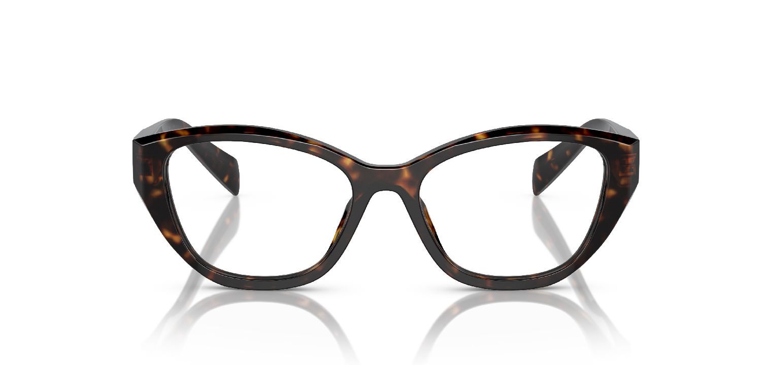 Lunettes de vue Prada Papillon 0PR 21ZV Ecaille pour Femme