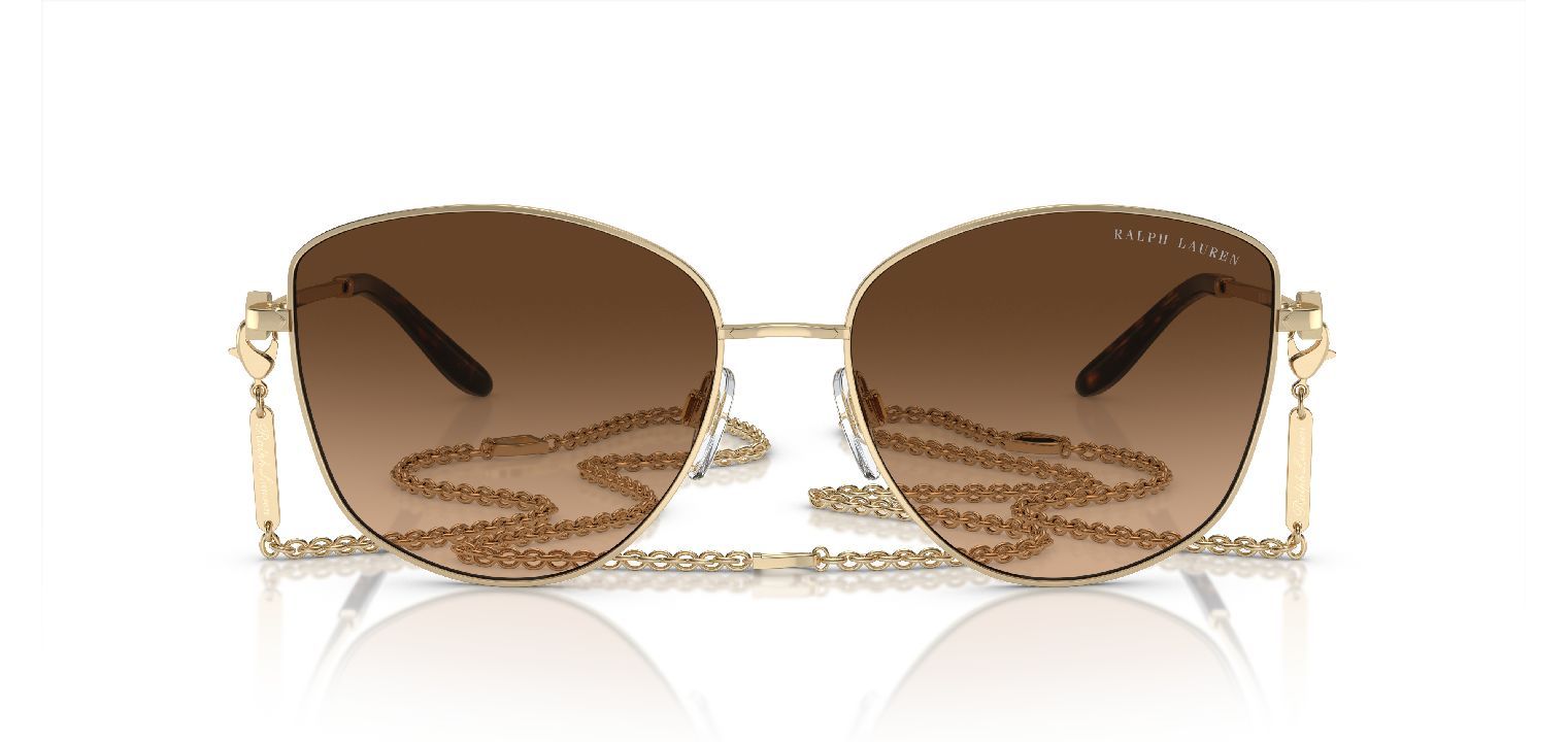 Ralph Lauren Round Sunglasses 0RL7079 Gold for Woman