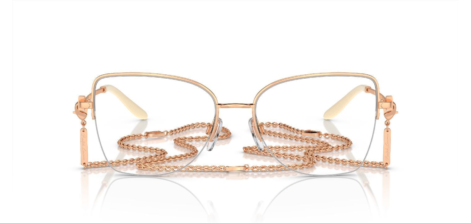 Lunettes de vue Ralph Lauren Papillon 0RL5122 Rose pour Femme