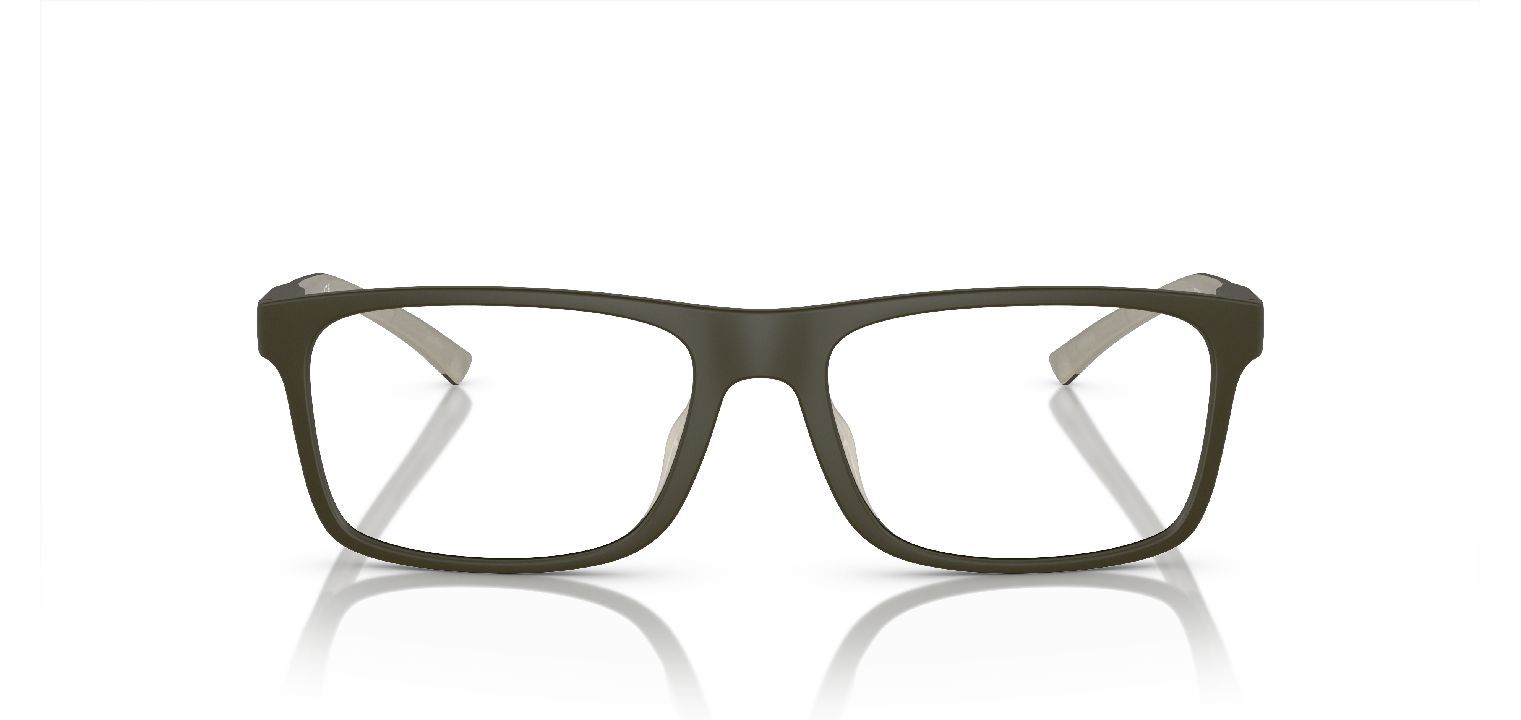 Philippe Starck Rectangle Eyeglasses 0SH3096 Green for Man