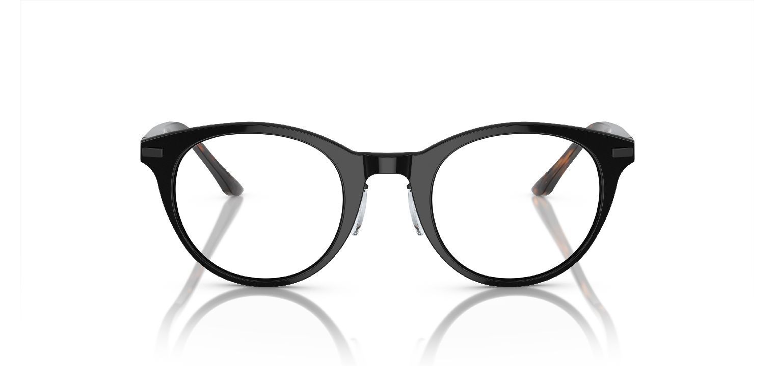 Philippe Starck Rund Brillen 0SH2080 Schwarz für Herren
