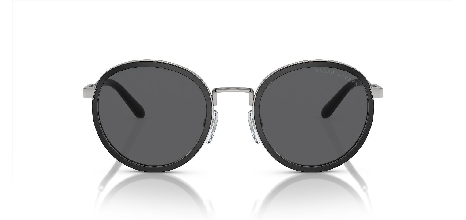 Ralph Lauren Round Sunglasses 0RL7081 Black for Man