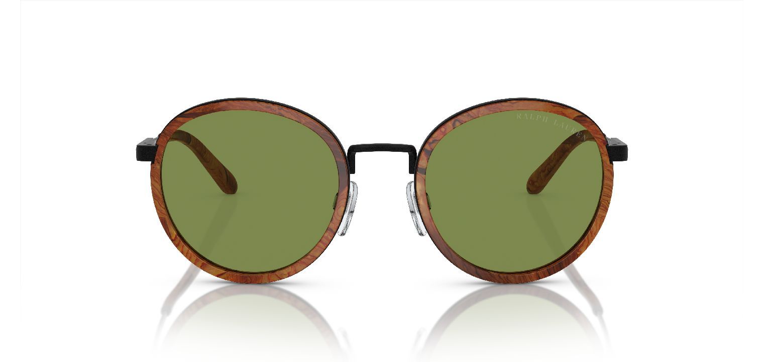Ralph Lauren Round Sunglasses 0RL7081 Marron for Man
