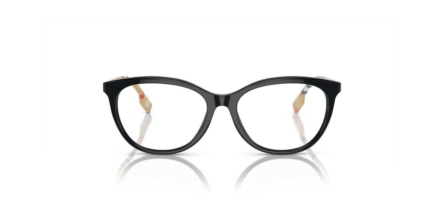 Lunettes de vue Burberry Fantaisie 0BE2389 Noir pour Femme