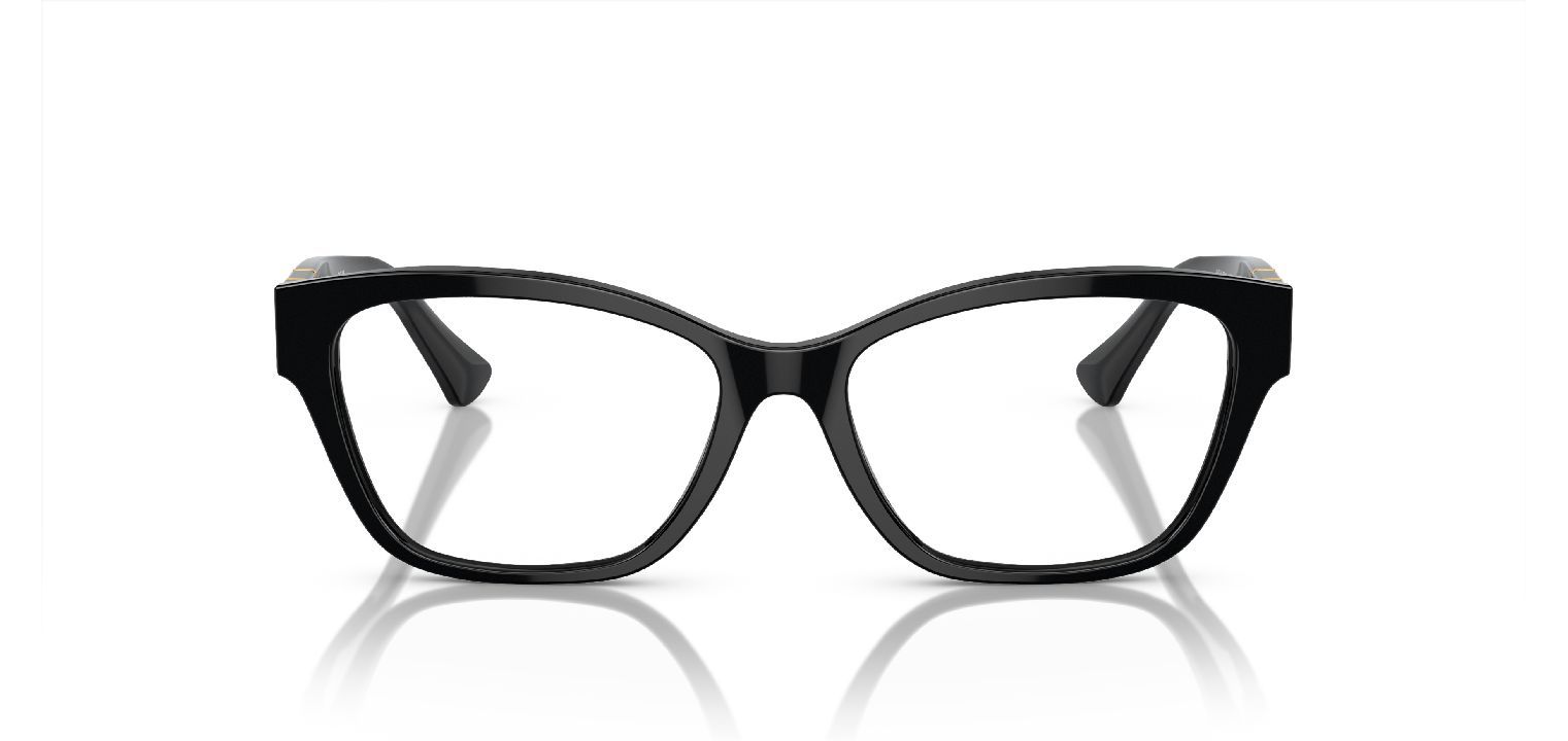 Versace Cat Eye Eyeglasses 0VE3344 Black for Woman