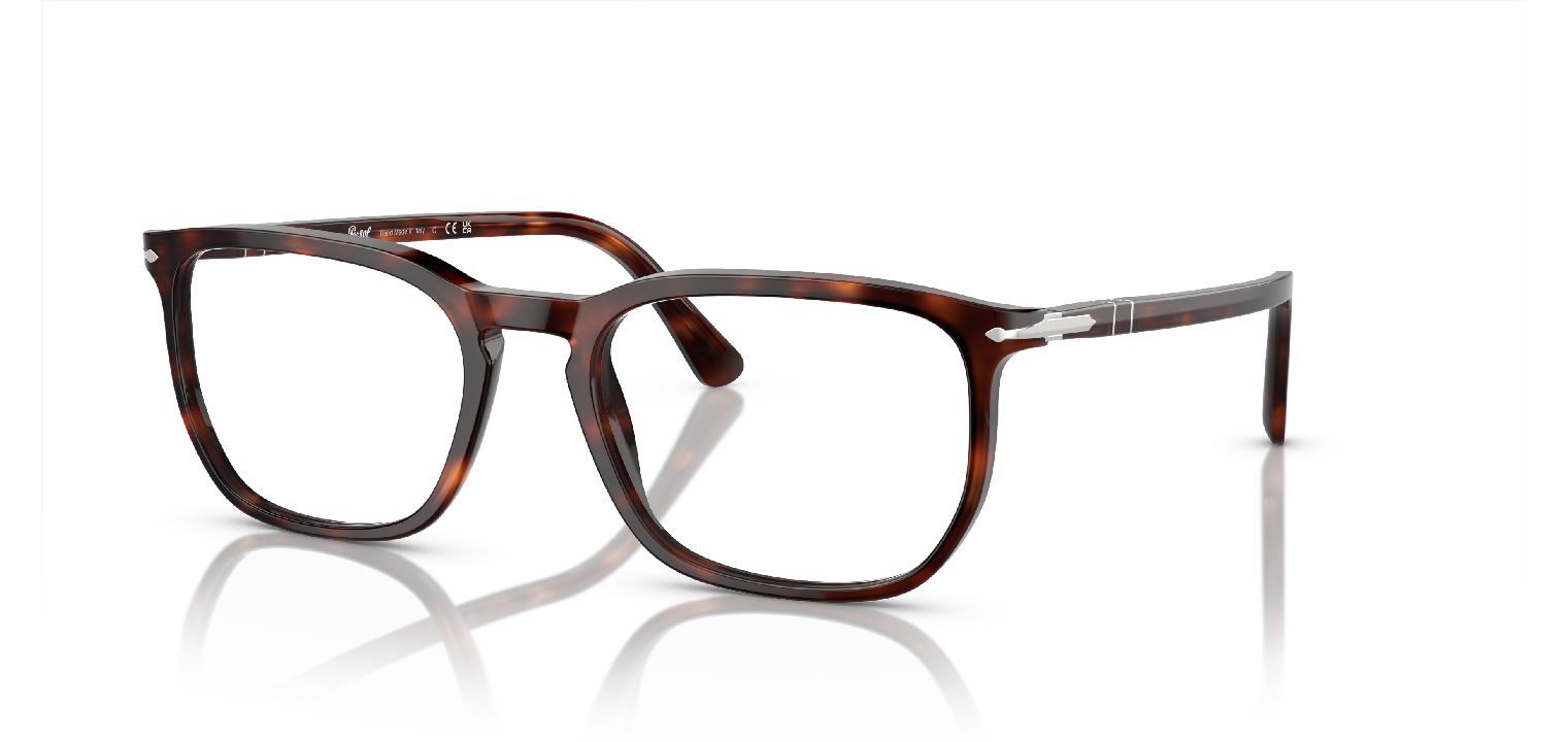 Lunettes de vue Persol Ronde 0PO3339V Ecaille pour Homme